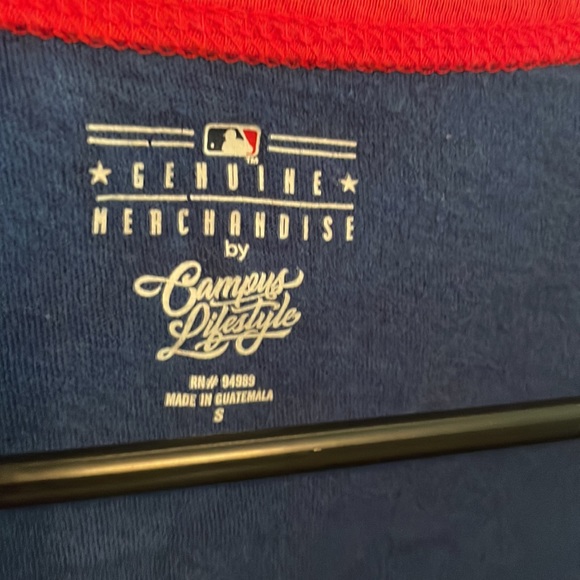MLB GENUINE CUBS Merch. Womens 3/4 length sleeve size Small - Picture 2 of 7